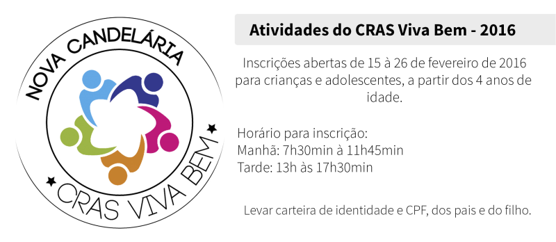 CRAS Viva Bem abre inscrições para retomada de atividades
